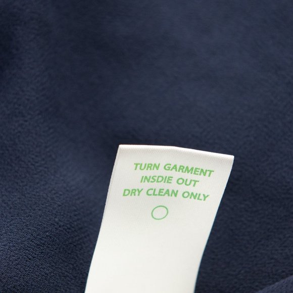 Lilly Pulitzer Owen Trapeze Dress Mini Beaded Rayon True Navy Blue Gold Size XXS - Picture 6 of 7